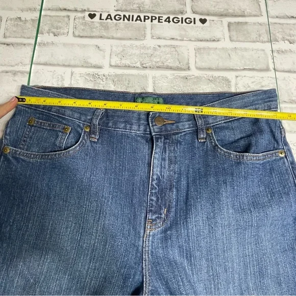 Lauren Ralph Lauren Classic Straight Jeans. Denim. Size 12. Preowned. - Picture 9 of 12